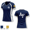 AF Panthers 25373967 Women's Short Sleeve V-neck Shirt - 1