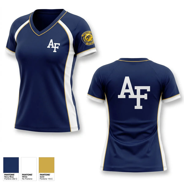 Womens Short Sleeve Vneck Shirt, AF Panthers, Softball, Teamtime, Team time, sublimation, custom sports apparel, team uniforms, spirit wear, spiritwear, sports uniforms, custom shirts, team store, custom team store, fundraiser sports, apparel fundraiser