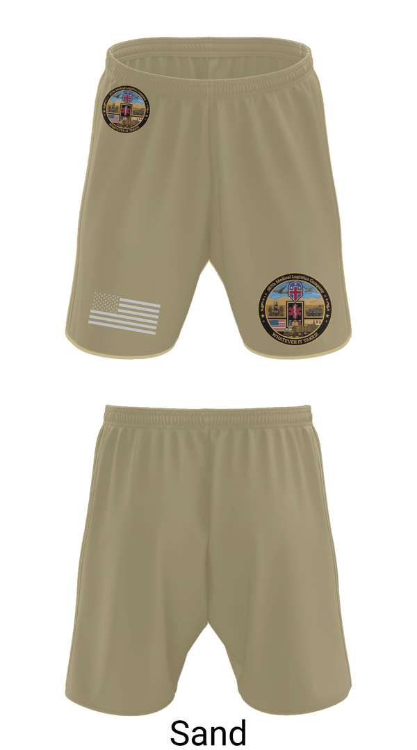 Athletic Shorts With Pockets, 387th Medical Logistics Company, Army, Teamtime, Team time, sublimation, custom sports apparel, team uniforms, spirit wear, spiritwear, sports uniforms, custom shirts, team store, custom team store, fundraiser sports, apparel fundraiser