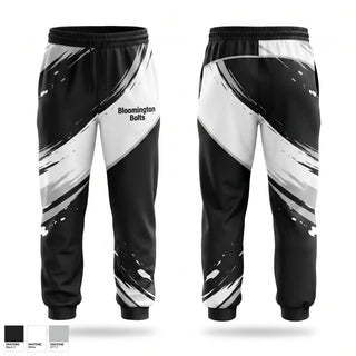 Sweatpants, Bloomington Bolts, Women's Basketball, Teamtime, Team time, sublimation, custom sports apparel, team uniforms, spirit wear, spiritwear, sports uniforms, custom shirts, team store, custom team store, fundraiser sports, apparel fundraiser