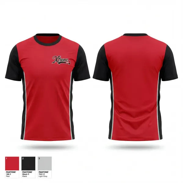 Short Sleeve Performance Shirt, Okc xtreme, Baseball, Teamtime, Team time, sublimation, custom sports apparel, team uniforms, spirit wear, spiritwear, sports uniforms, custom shirts, team store, custom team store, fundraiser sports, apparel fundraiser