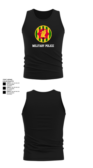 Tank Top, Military Police, Army, Teamtime, Team time, sublimation, custom sports apparel, team uniforms, spirit wear, spiritwear, sports uniforms, custom shirts, team store, custom team store, fundraiser sports, apparel fundraiser
