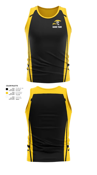 Tank Top, Waupun Middle School Dance Team, Cheer, Teamtime, Team time, sublimation, custom sports apparel, team uniforms, spirit wear, spiritwear, sports uniforms, custom shirts, team store, custom team store, fundraiser sports, apparel fundraiser