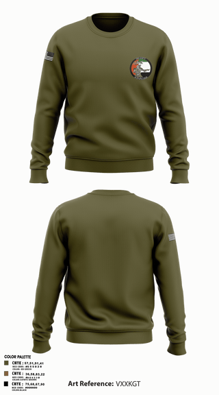 Crew Neck Sweatshirt, 380 ESFS, Air Force, Teamtime, Team time, sublimation, custom sports apparel, team uniforms, spirit wear, spiritwear, sports uniforms, custom shirts, team store, custom team store, fundraiser sports, apparel fundraiser