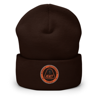 Harris/Galveston County REACT 98320427 Cuffed Beanie | Yupoong 1501KC