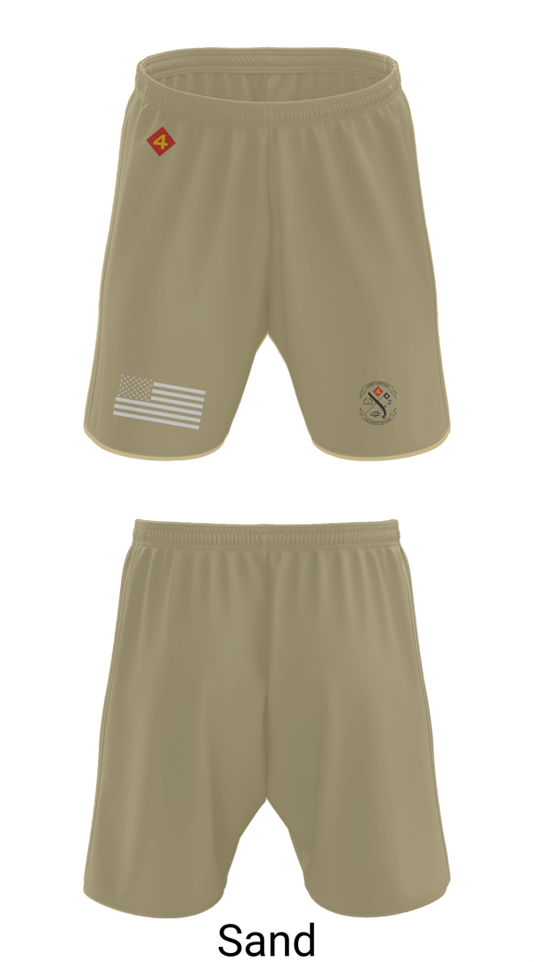 Athletic Shorts With Pockets, 14th Marine regiment 4th Marine corps division, , Teamtime, Team time, sublimation, custom sports apparel, team uniforms, spirit wear, spiritwear, sports uniforms, custom shirts, team store, custom team store, fundraiser sports, apparel fundraiser