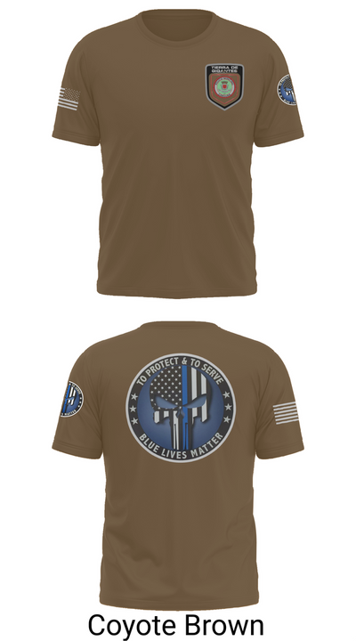 Policía Municipal de Carolina 96327149 Old School Cotton Feel Shirt - 10