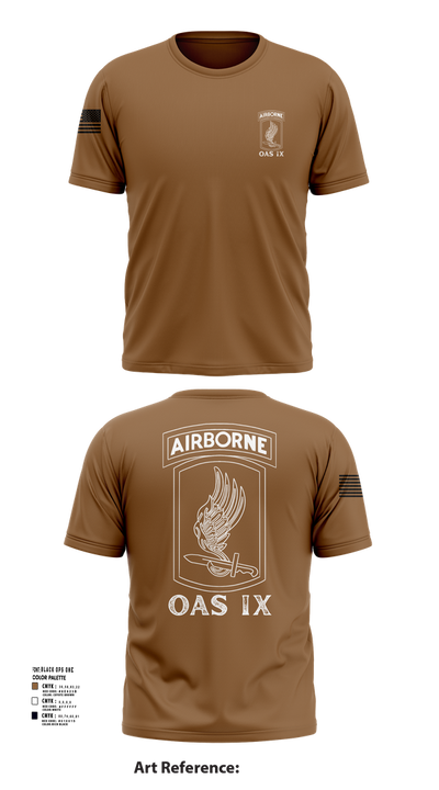 173RD ABN 21007449 Short Sleeve Performance Shirt - 102