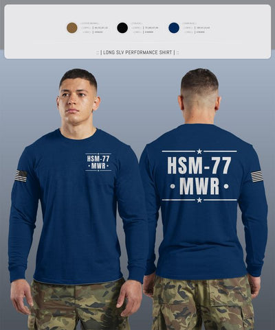 HSM-77 MWR 54616922 Long Sleeve Performance Shirt 6