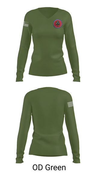 Womens Long Sleeve Vneck Shirt, 208th MCAS, National Guard, Teamtime, Team time, sublimation, custom sports apparel, team uniforms, spirit wear, spiritwear, sports uniforms, custom shirts, team store, custom team store, fundraiser sports, apparel fundraiser