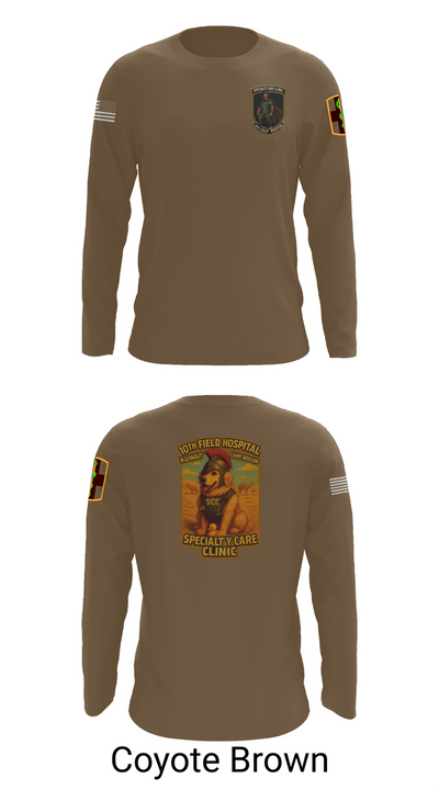 SCC 10th Field Hospital 86139824 Long Sleeve Performance Shirt 6