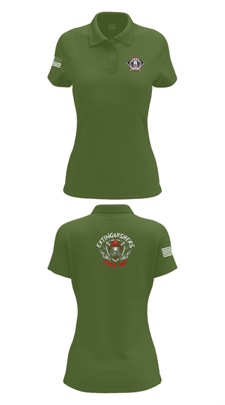 Womens Short Sleeve Performance Polo, HQ PLT, HHC, 508th MP BN (D), , Teamtime, Team time, sublimation, custom sports apparel, team uniforms, spirit wear, spiritwear, sports uniforms, custom shirts, team store, custom team store, fundraiser sports, apparel fundraiser