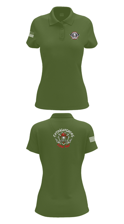 HQ PLT, HHC, 508th MP BN (D) 41529202 Women's Short Sleeve Performance Polo  - 55