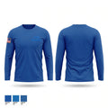 1-17th buffalos Long Sleeve Performance Shirt - 1