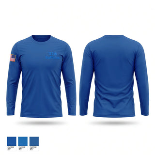 Long Sleeve Performance Shirt, 1-17th buffalos, Army, Teamtime, Team time, sublimation, custom sports apparel, team uniforms, spirit wear, spiritwear, sports uniforms, custom shirts, team store, custom team store, fundraiser sports, apparel fundraiser