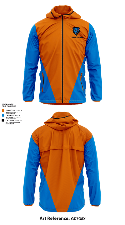 Timberwolves  Windbreaker - 1