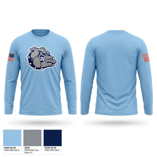 Long Sleeve Performance Shirt, Centennial Bulldogs, Marines, Teamtime, Team time, sublimation, custom sports apparel, team uniforms, spirit wear, spiritwear, sports uniforms, custom shirts, team store, custom team store, fundraiser sports, apparel fundraiser
