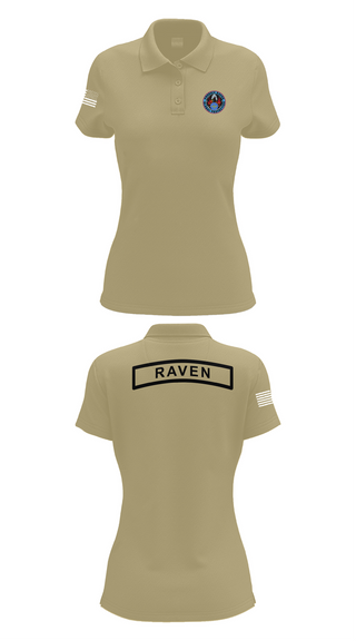 Womens Short Sleeve Performance Polo, Phoenix Raven Instrutor, , Teamtime, Team time, sublimation, custom sports apparel, team uniforms, spirit wear, spiritwear, sports uniforms, custom shirts, team store, custom team store, fundraiser sports, apparel fundraiser