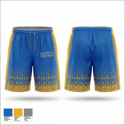 San Dimas Lightning 95940994 Athletic Shorts With Pockets - 1