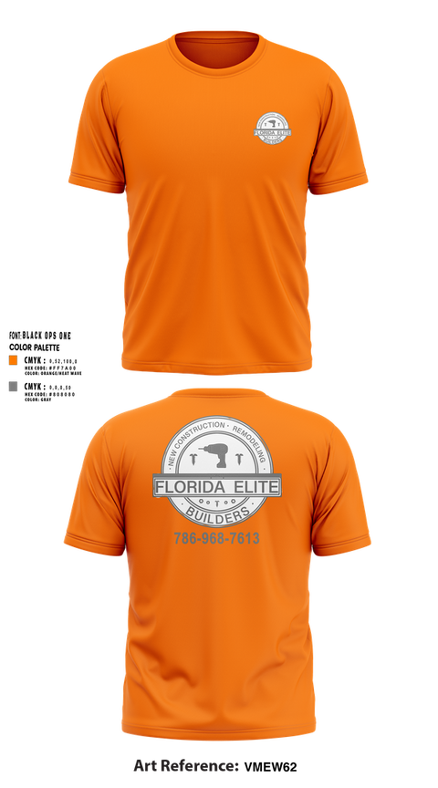 Short Sleeve Performance Shirt, Florida Elite Builders, , Teamtime, Team time, sublimation, custom sports apparel, team uniforms, spirit wear, spiritwear, sports uniforms, custom shirts, team store, custom team store, fundraiser sports, apparel fundraiser