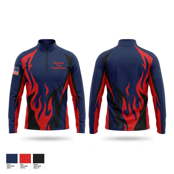 Windbreaker, Hartford Fire Department, Fire Department, Teamtime, Team time, sublimation, custom sports apparel, team uniforms, spirit wear, spiritwear, sports uniforms, custom shirts, team store, custom team store, fundraiser sports, apparel fundraiser