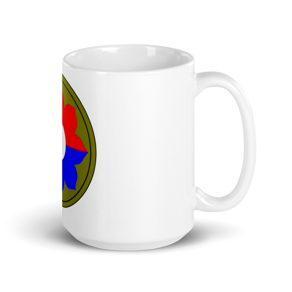 9th inf E company 15372715 White Glossy Mug - Small