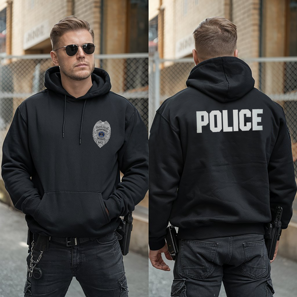 Hoodie, Neosho Police, Police, Teamtime, Team time, sublimation, custom sports apparel, team uniforms, spirit wear, spiritwear, sports uniforms, custom shirts, team store, custom team store, fundraiser sports, apparel fundraiser
