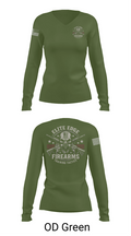 Elite edge firearms 22698132 Women's Long Sleeve V-neck Shirt - 57