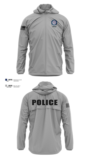 Windbreaker, team name, Police, Teamtime, Team time, sublimation, custom sports apparel, team uniforms, spirit wear, spiritwear, sports uniforms, custom shirts, team store, custom team store, fundraiser sports, apparel fundraiser