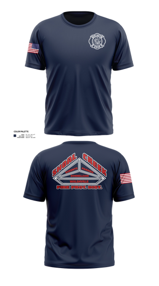 Short Sleeve Performance Shirt, Shoal Creek Fire Prot. Dist., Fire Department, Teamtime, Team time, sublimation, custom sports apparel, team uniforms, spirit wear, spiritwear, sports uniforms, custom shirts, team store, custom team store, fundraiser sports, apparel fundraiser