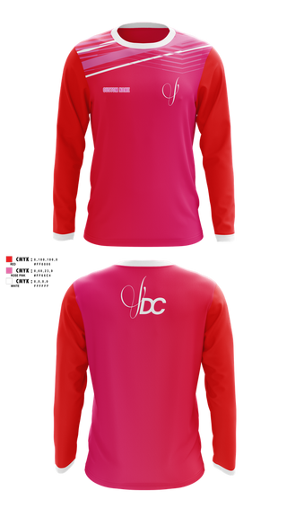 Long Sleeve Performance Shirt, Viva Dance Collective, Cheer, Teamtime, Team time, sublimation, custom sports apparel, team uniforms, spirit wear, spiritwear, sports uniforms, custom shirts, team store, custom team store, fundraiser sports, apparel fundraiser