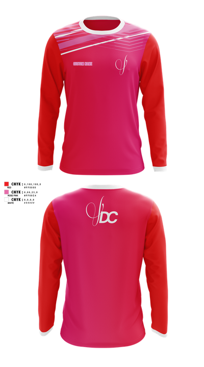 Viva Dance Collective 98267809 Long Sleeve Performance Shirt 102