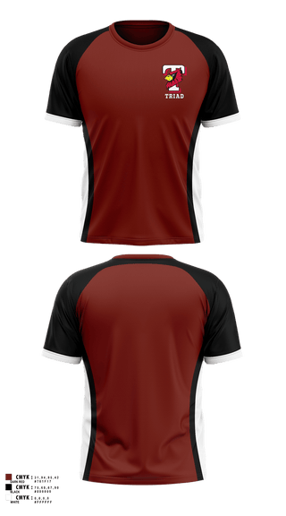 Short Sleeve Performance Shirt, Triad, , Teamtime, Team time, sublimation, custom sports apparel, team uniforms, spirit wear, spiritwear, sports uniforms, custom shirts, team store, custom team store, fundraiser sports, apparel fundraiser