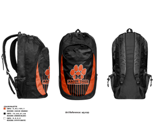 Gear Bag, Macon Tiger Golf, Golf, Teamtime, Team time, sublimation, custom sports apparel, team uniforms, spirit wear, spiritwear, sports uniforms, custom shirts, team store, custom team store, fundraiser sports, apparel fundraiser