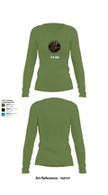 3-2 ADA 51823932 Women's Long Sleeve V-neck Shirt - 42
