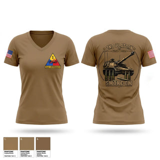 Womens Short Sleeve Vneck Shirt, 4-1 FA, Army, Teamtime, Team time, sublimation, custom sports apparel, team uniforms, spirit wear, spiritwear, sports uniforms, custom shirts, team store, custom team store, fundraiser sports, apparel fundraiser