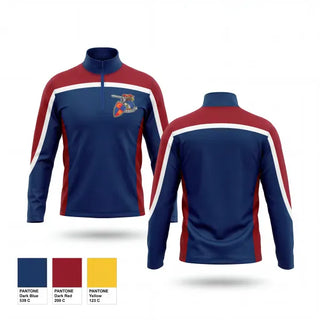 Quarter Zip Jacket, Capital District Sled Warriors, Ice Hockey, Teamtime, Team time, sublimation, custom sports apparel, team uniforms, spirit wear, spiritwear, sports uniforms, custom shirts, team store, custom team store, fundraiser sports, apparel fundraiser