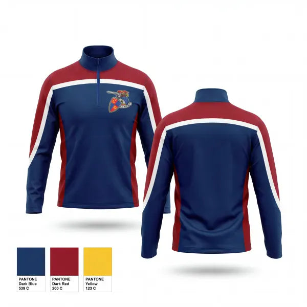 Quarter Zip Jacket, Capital District Sled Warriors, Ice Hockey, Teamtime, Team time, sublimation, custom sports apparel, team uniforms, spirit wear, spiritwear, sports uniforms, custom shirts, team store, custom team store, fundraiser sports, apparel fundraiser