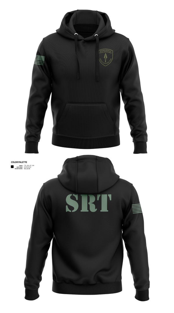 Hoodie, Nicholasville Police Department Special Response Team, Police, Teamtime, Team time, sublimation, custom sports apparel, team uniforms, spirit wear, spiritwear, sports uniforms, custom shirts, team store, custom team store, fundraiser sports, apparel fundraiser
