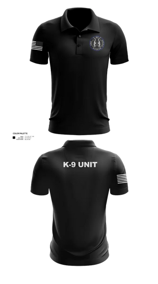 Short Sleeve Performance Polo, EPD K-9, Police, Teamtime, Team time, sublimation, custom sports apparel, team uniforms, spirit wear, spiritwear, sports uniforms, custom shirts, team store, custom team store, fundraiser sports, apparel fundraiser