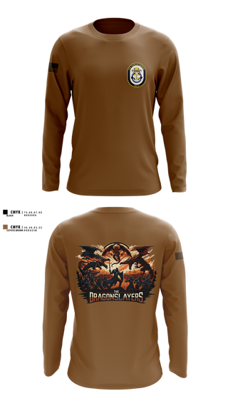 Long Sleeve Performance Shirt, USS CAPE ST. GEORGE, , Teamtime, Team time, sublimation, custom sports apparel, team uniforms, spirit wear, spiritwear, sports uniforms, custom shirts, team store, custom team store, fundraiser sports, apparel fundraiser