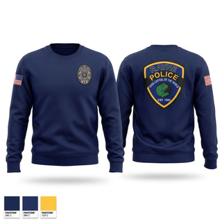 Crew Neck Sweatshirt, Rayne Police Department, Police, Teamtime, Team time, sublimation, custom sports apparel, team uniforms, spirit wear, spiritwear, sports uniforms, custom shirts, team store, custom team store, fundraiser sports, apparel fundraiser