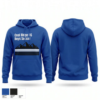 Hoodie, Coal Ridge HS Boys Soccer, Men's Soccer, Teamtime, Team time, sublimation, custom sports apparel, team uniforms, spirit wear, spiritwear, sports uniforms, custom shirts, team store, custom team store, fundraiser sports, apparel fundraiser
