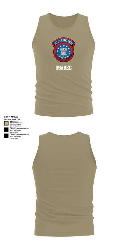 Tank Top, USAREC, , Teamtime, Team time, sublimation, custom sports apparel, team uniforms, spirit wear, spiritwear, sports uniforms, custom shirts, team store, custom team store, fundraiser sports, apparel fundraiser
