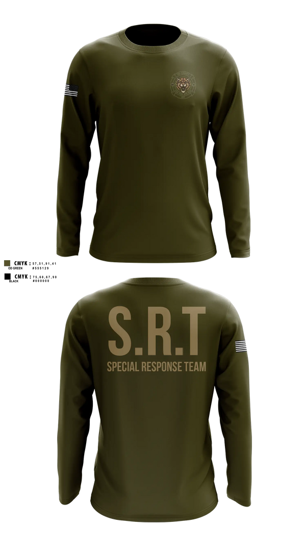 Long Sleeve Performance Shirt, Tri-County SRT, Police, Teamtime, Team time, sublimation, custom sports apparel, team uniforms, spirit wear, spiritwear, sports uniforms, custom shirts, team store, custom team store, fundraiser sports, apparel fundraiser