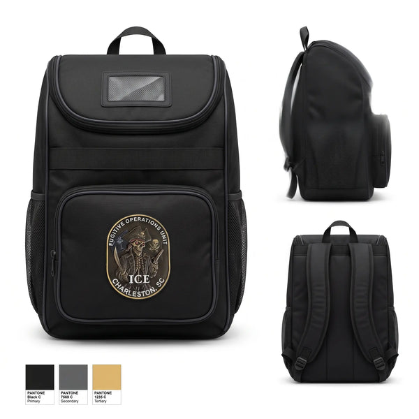 Gear Bag, Immigration and Customs Enforcement Charleston SC, Police, Teamtime, Team time, sublimation, custom sports apparel, team uniforms, spirit wear, spiritwear, sports uniforms, custom shirts, team store, custom team store, fundraiser sports, apparel fundraiser