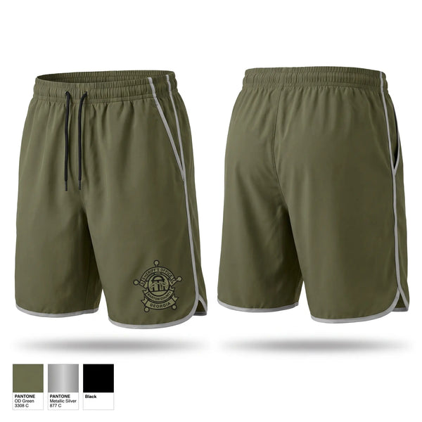 Athletic Shorts With Pockets, Bartow County Sheriff’s Office, Police, Teamtime, Team time, sublimation, custom sports apparel, team uniforms, spirit wear, spiritwear, sports uniforms, custom shirts, team store, custom team store, fundraiser sports, apparel fundraiser