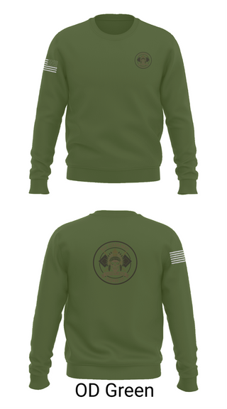 Crew Neck Sweatshirt, 1/278th ACR, , Teamtime, Team time, sublimation, custom sports apparel, team uniforms, spirit wear, spiritwear, sports uniforms, custom shirts, team store, custom team store, fundraiser sports, apparel fundraiser