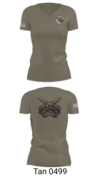 Womens Short Sleeve Vneck Shirt, USS Illinois (SSN 786), , Teamtime, Team time, sublimation, custom sports apparel, team uniforms, spirit wear, spiritwear, sports uniforms, custom shirts, team store, custom team store, fundraiser sports, apparel fundraiser