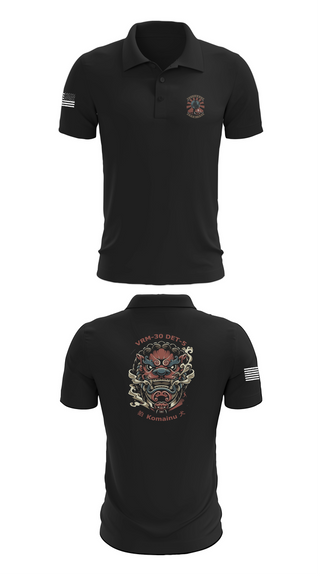 Short Sleeve Performance Polo, VRM-30 DET V, Navy, Teamtime, Team time, sublimation, custom sports apparel, team uniforms, spirit wear, spiritwear, sports uniforms, custom shirts, team store, custom team store, fundraiser sports, apparel fundraiser